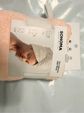 BRAND NEW!!! SONOMA The Ultimate Hair Wrap in Light Peach/Pink